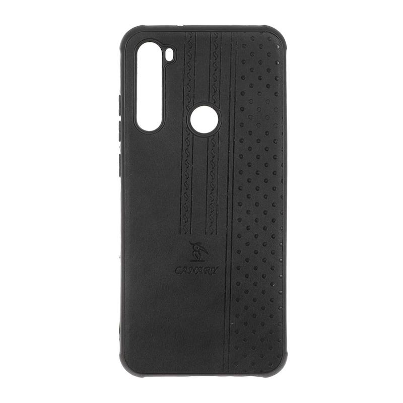 قاب گوشی Redmi Note 8T شیائومی اورجینال کاناری CANARY چرمی دوخت کلاسیک نقطه چین مشکی کد 126836