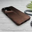 قاب گوشی Redmi 12 - Poco M6 Pro 5G شیائومی سری Porsche Design پورش دیزاین Hard LUXURY محافظ لنز دار قهوه ای کد 130640