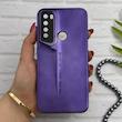 قاب گوشی Redmi Note 8 - Redmi Note 8 2021 شیائومی سری Porsche Design پورش دیزاین Hard LUXURY محافظ لنز دار بنفش کد E10-130657