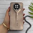 قاب گوشی Redmi Note 9S - Redmi Note 9 Pro شیائومی سری Porsche Design پورش دیزاین Hard LUXURY محافظ لنز دار طلایی کد 130662