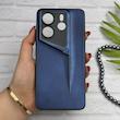 قاب گوشی Redmi Note 14 4G شیائومی سری Porsche Design پورش دیزاین Hard LUXURY محافظ لنز دار سرمه ای کد E10-130702