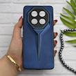 قاب گوشی Redmi Note 14 Pro 5G - Redmi Note 14 Pro Plus - Poco X7 شیائومی سری Porsche Design پورش دیزاین Hard LUXURY محافظ لنز دار سرمه ای کد 130715