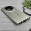 قاب گوشی Redmi Note 14 Pro 5G - Redmi Note 14 Pro Plus - Poco X7 شیائومی سری Porsche Design پورش دیزاین Hard LUXURY محافظ لنز دار نقره ای کد 130716