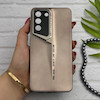 قاب گوشی Galaxy S21 FE سامسونگ سری Porsche Design پورش دیزاین Hard LUXURY محافظ لنز دار طلایی کد 130724