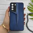 قاب گوشی Galaxy S21 FE سامسونگ سری Porsche Design پورش دیزاین Hard LUXURY محافظ لنز دار سرمه ای کد 130725