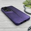 قاب گوشی Galaxy S24 FE سامسونگ سری Porsche Design پورش دیزاین Hard LUXURY محافظ لنز دار بنفش کد E10-130738