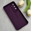 قاب گوشی Galaxy A16 سامسونگ سری Porsche Design پورش دیزاین محافظ لنز دار بادمجانی کد 130748
