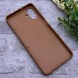 قاب گوشی Galaxy A07 سامسونگ اورجینال چرمی Santa Barbara مگ سیف دار فلزی Hard عسلی کد 130832