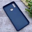 قاب گوشی Galaxy A10S سامسونگ اورجینال چرمی Santa Barbara مگ سیف دار فلزی Hard سرمه ای کد 130837