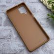 قاب گوشی Galaxy A12 - M12 سامسونگ اورجینال چرمی Santa Barbara مگ سیف دار فلزی Hard عسلی کد 130844