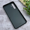 قاب گوشی Galaxy A16 سامسونگ اورجینال چرمی Santa Barbara مگ سیف دار فلزی Hard مشکی کد 130854