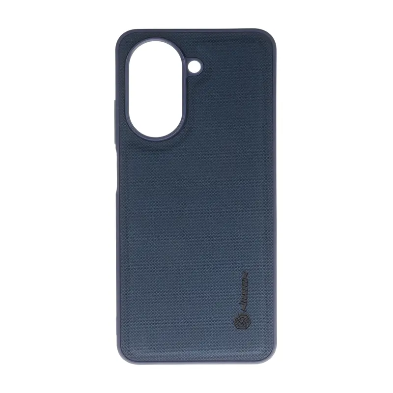 قاب گوشی Redmi A5 - Poco C71 شیائومی چرمی سخت Hard سوزنی نیلکین NILLKIN سرمه ای کد 126956
