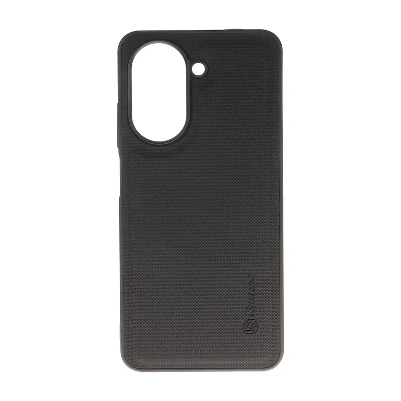 قاب گوشی Redmi A5 - Poco C71 شیائومی چرمی سخت Hard سوزنی نیلکین NILLKIN مشکی کد 126957