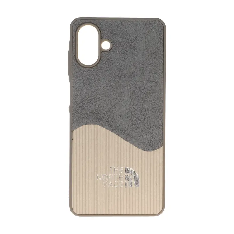 قاب گوشی Galaxy A07 سامسونگ The North Face سخت Hard جیر دو تکه طوسی کد 126962