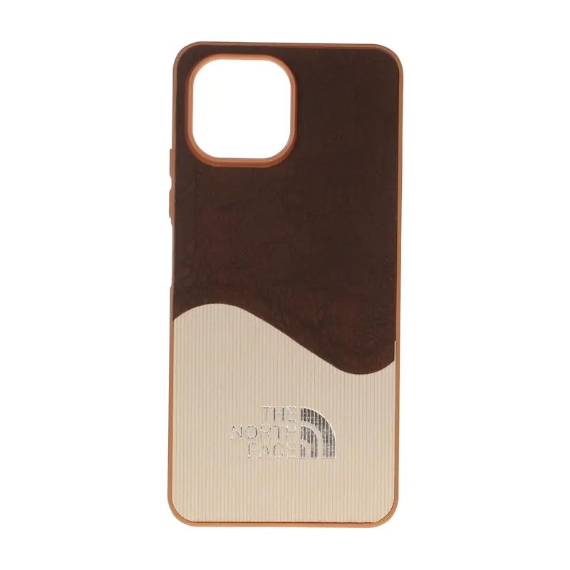 قاب گوشی Xiaomi Mi 11 Lite 4G - Mi 11 Lite 5G - Mi 11 Lite Ne شیائومی The North Face سخت Hard جیر دو تکه قهوه ای کد 126964