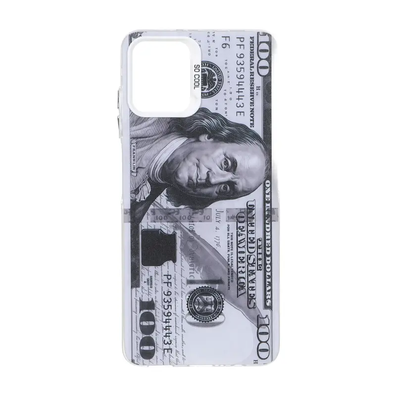 قاب گوشی Galaxy A06 سامسونگ So CooL سوکول اورجینال فانتزی دکمه کرومی طرح دلار کد 126983