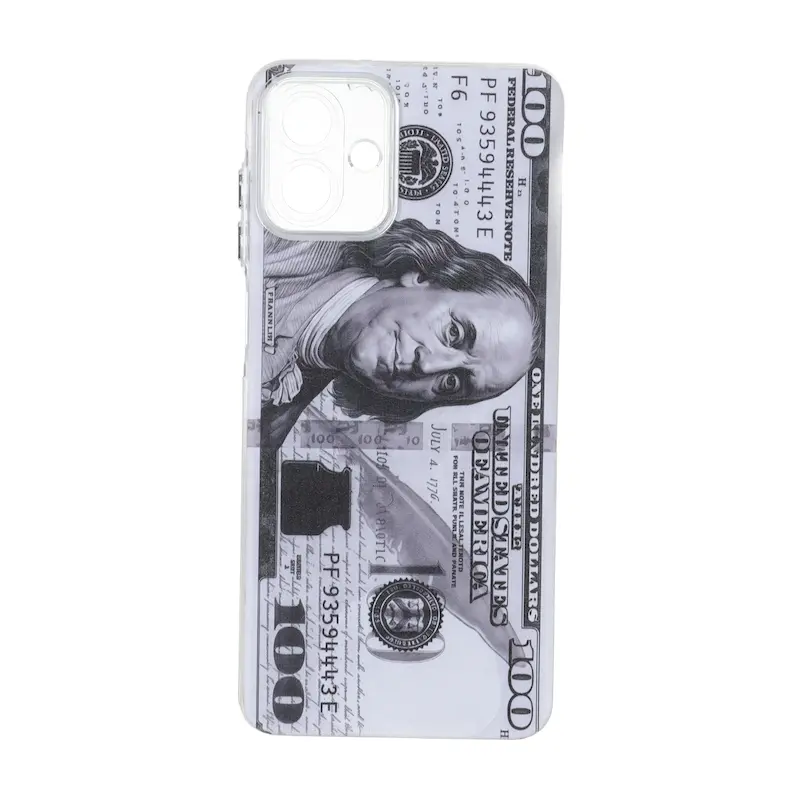 قاب گوشی Galaxy A07 سامسونگ So CooL سوکول اورجینال فانتزی دکمه کرومی طرح دلار کد 126991