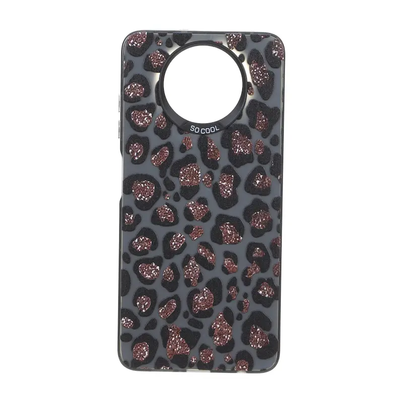 قاب گوشی Poco X3 - Poco X3 Pro شیائومی So CooL سوکول اورجینال فانتزی دکمه کرومی طرح پلنگی کد 127049