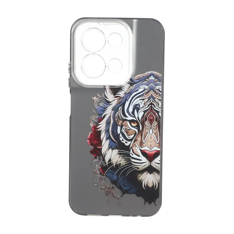 قاب گوشی Redmi 15C - Poco C85 شیائومی So CooL سوکول اورجینال فانتزی دکمه کرومی طرح ببر کد 127070