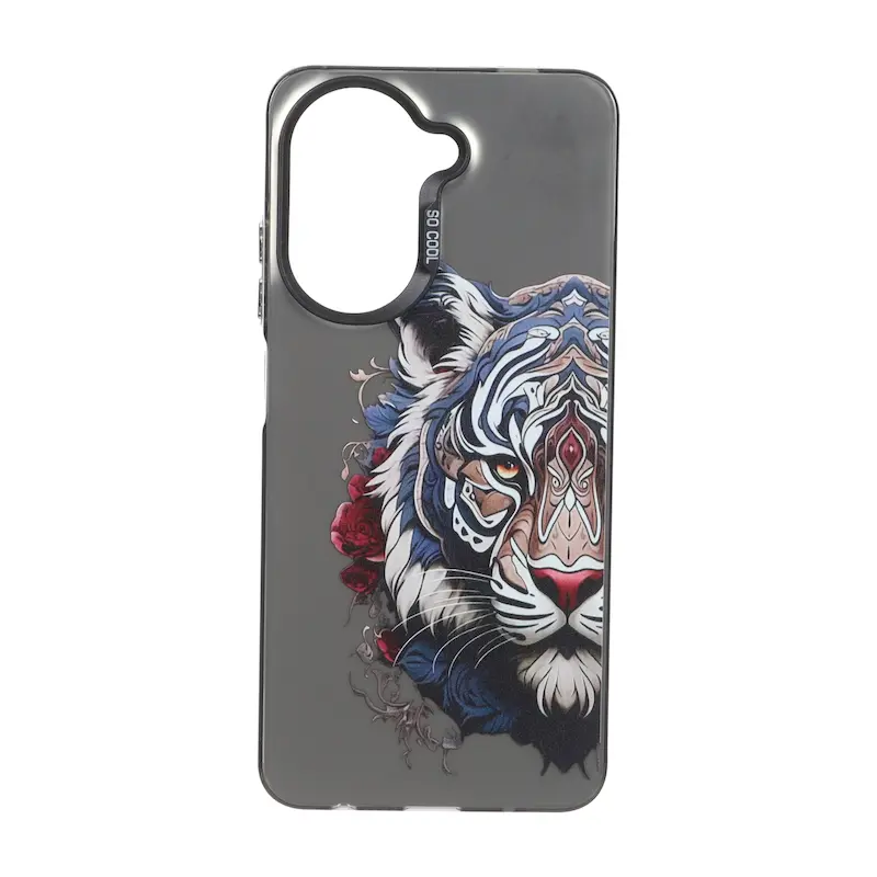 قاب گوشی Redmi A5 - Poco C71 شیائومی So CooL سوکول اورجینال فانتزی دکمه کرومی طرح ببر کد 127075