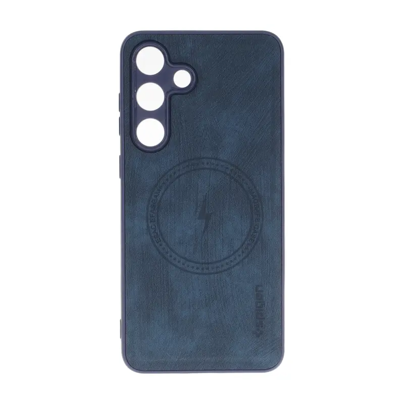 قاب گوشی Galaxy S25 FE سامسونگ اورجینال Spigen اسپیگن جیر طرح مگ سیف Hard سرمه ای کد 127105