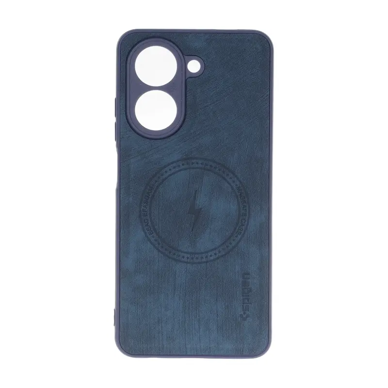 قاب گوشی Redmi A5 - Poco C71 شیائومی اورجینال Spigen اسپیگن جیر طرح مگ سیف Hard سرمه ای کد 127121