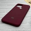 قاب گوشی Redmi A1 Plus - Redmi A2 Plus - Poco C50 شیائومی طرح سیلیکونی ژله ای TPU زرشکی کد 127961