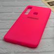 قاب گوشی Galaxy A9 2018 سامسونگ طرح سیلیکونی ژله ای TPU سرخابی کد 127976