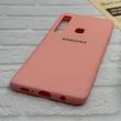 قاب گوشی Galaxy A9 2018 سامسونگ طرح سیلیکونی ژله ای TPU صورتی کد 127977