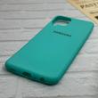 قاب گوشی Galaxy A22 4G - Galaxy M32 4G سامسونگ طرح سیلیکونی ژله ای TPU سبزآبی کد 127985