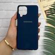 قاب گوشی Galaxy A22 4G - Galaxy M32 4G سامسونگ طرح سیلیکونی ژله ای TPU سرمه ای کد 127988