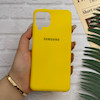 قاب گوشی Galaxy A22 4G - Galaxy M32 4G سامسونگ طرح سیلیکونی ژله ای TPU زرد کد 127991