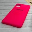 قاب گوشی Galaxy A51 سامسونگ طرح سیلیکونی ژله ای TPU سرخابی کد 128011