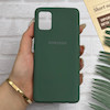 قاب گوشی Galaxy A51 سامسونگ طرح سیلیکونی ژله ای TPU سبز کد 128017