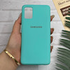 قاب گوشی Galaxy A51 سامسونگ طرح سیلیکونی ژله ای TPU سبزآبی کد 128018