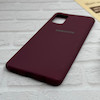 قاب گوشی Galaxy A51 سامسونگ طرح سیلیکونی ژله ای TPU زرشکی کد 128021