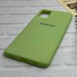 قاب گوشی Galaxy A51 سامسونگ طرح سیلیکونی ژله ای TPU سبز کد 128022