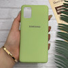 قاب گوشی Galaxy A51 سامسونگ طرح سیلیکونی ژله ای TPU سبز کد 128022