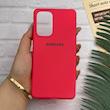 قاب گوشی Galaxy A53 سامسونگ طرح سیلیکونی ژله ای TPU سرخابی کد 128029