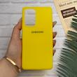 قاب گوشی Galaxy A53 سامسونگ طرح سیلیکونی ژله ای TPU زرد کد 128031