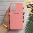 قاب گوشی Galaxy A53 سامسونگ طرح سیلیکونی ژله ای TPU صورتی کد 128032