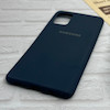 قاب گوشی Galaxy A71 سامسونگ طرح سیلیکونی ژله ای TPU سرمه ای کد 128036