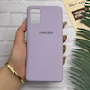 قاب گوشی Galaxy A71 سامسونگ طرح سیلیکونی ژله ای TPU یاسی کد 128038