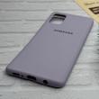 قاب گوشی Galaxy A71 سامسونگ طرح سیلیکونی ژله ای TPU یاسی کد 128038