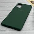 قاب گوشی Galaxy A71 سامسونگ طرح سیلیکونی ژله ای TPU سبز کد 128041