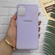 قاب گوشی Galaxy A52 4G - Galaxy A52 5G - Galaxy A52S سامسونگ طرح سیلیکونی ژله ای TPU یاسی کد 128046