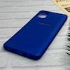 قاب گوشی Galaxy A31 سامسونگ طرح سیلیکونی ژله ای TPU آبی کاربنی کد 128084