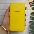 قاب گوشی Galaxy J5 2015 - J500 سامسونگ طرح سیلیکونی ژله ای TPU زرد کد 128089