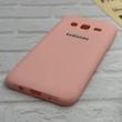 قاب گوشی Galaxy J5 2015 - J500 سامسونگ طرح سیلیکونی ژله ای TPU صورتی روشن کد 128103