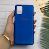 قاب گوشی Galaxy M31S سامسونگ طرح سیلیکونی ژله ای TPU آبی کاربنی کد 128139